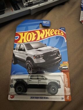 2020 RAM 1500 Rebel Toy Truck - White